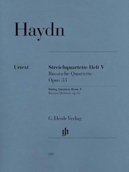 String Quartets Volume 5 Opus 33 by Haydn Joseph for Str Quartet (Vol 5)