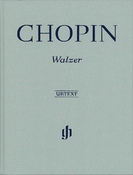 Waltzes by Chopin Frederic - Zimmermann - for Piano Clothbound