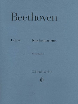 Piano Quartets by Beethoven Ludwig van for Piano Quartet