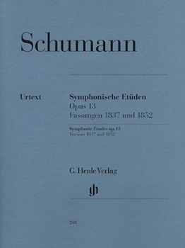 Symphonic Etudes Opus 13 by Schumann for Piano