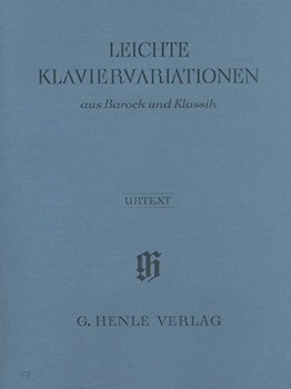 Easy Piano Variations Baroque /Classical by - Lorenz Geoffrey - for Piano
