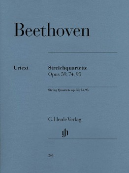 String Quartets Opus 597495 by Beethoven Ludwig van for Str Quartet
