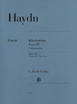 Piano Trios Volume 3 by Haydn Joseph for Piano Trio