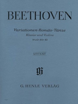 Variations Rondo & Dances by Beethoven Ludwig van for