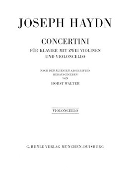 Concertini for Piano (Harpsichord) with Two Violins and Violoncello by Haydn Joseph for
