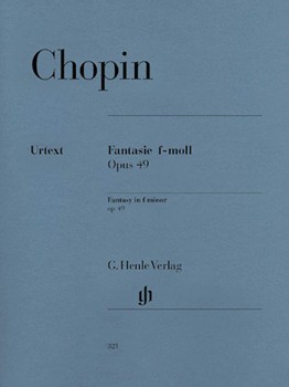 Fantasie Opus 49 F Minor by Chopin Frederic for Piano