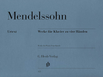 Works For Piano 4 Hands by Mendelssohn Felix for 1 Piano 4 Hands