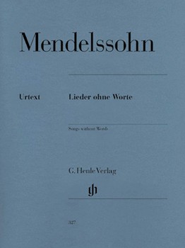Songs Without Words by Mendelssohn Felix for Piano