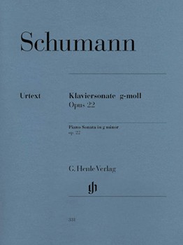 Sonata #2 Opus 22 G Minor by Schumann for Piano