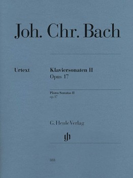 Sonatas Volume 2 Opus 17 by Bach Johann Christian - Heinemann - for Piano
