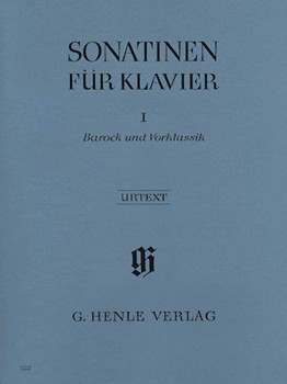 Sonatinas Volume I Baroque/Pre-Classic for Piano