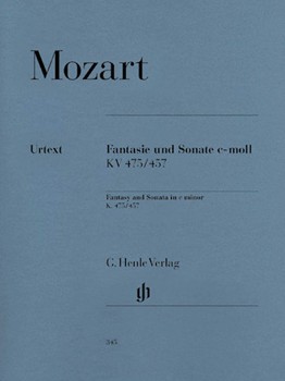 Fantasie & Sonata C Minor K 475/457 by Mozart Wolfgang Amadeus for Piano