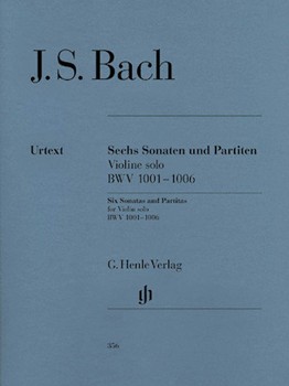 Sonatas & Partitas by Bach Johann Sebastian for Violin Sol