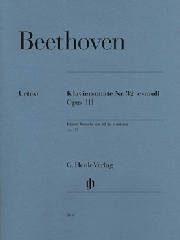 Sonata Opus 111 C Minor by Beethoven Ludwig van for Piano