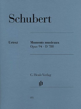 Moments Musicaux Opus 94 by Schubert for Piano