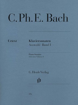 Sonatas Volume 1 by Bach Carl Philipp Emanuel - Berg/Borner - for Piano