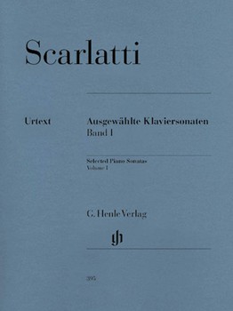 Selected Piano Sonatas Volume 1 by Scarlatti for Piano