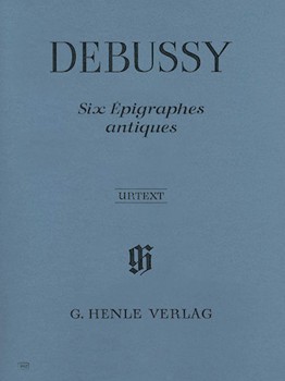 6 Epigraphes Antiques by Debussy Claude for Piano