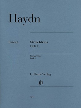 String Trios Volume 1 (divertimenti) by Haydn Joseph for String Trio