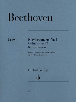 Concerto #1 Opus 15 C Major by Beethoven Ludwig van for 2 Piano 4 Hands