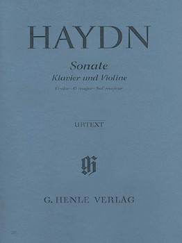 Sonata for Piano and Violin in G Major Hob. XV:32 by Haydn Joseph for