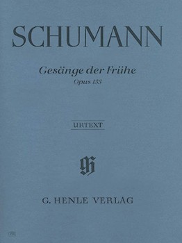 Gesang Der Fruhe Opus 133 by Schumann Robert for Piano