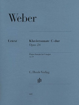 Sonata In C Major Opus 24 by Weber for Piano