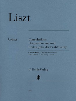 Consolations by Liszt Franz for Piano