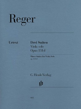 3 Suites Opus 131d For Viola Solo by Reger Max - Beyer F - for Viola