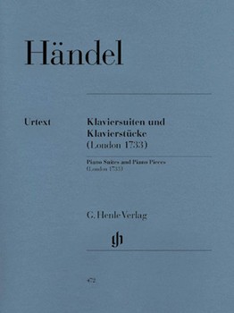 Piano Suites & Pieces by Handel George Frideric for Piano
