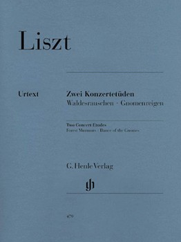 2 Concert Etudes by Liszt Franz for Piano
