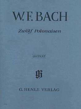 Twelve Polonaises by Bach Wilhelm Friedemann for Piano