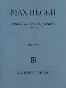Ten Little Pieces Opus 44 by Reger Max for Piano