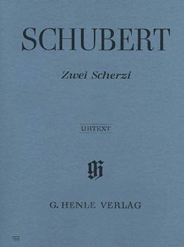 Scherzi B Flat/D Flat D593 by Schubert Franz for Piano
