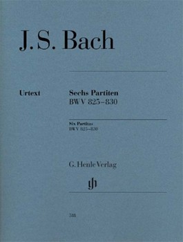Six Partitas Bwv 825-830 Revised Edition Piano