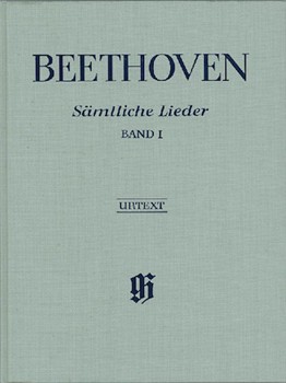 Complete Songs for Voice and Piano - Volume I by Beethoven Ludwig van for