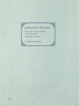 Rainsong Opus 59 by Brahms Johannes for Vocal Collection