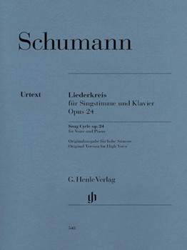 Song Cycle (Liederkreis) Op. 24 by Schumann Robert for