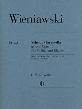 Scherzo-tarantella In G Minor Op16 for Violin & piano