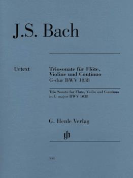 Trio Sonata for Flute, Violin and Continuo BWV 1038 Score & Pa