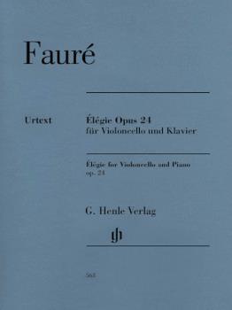 Elegie Op 24 [cello] Faure
