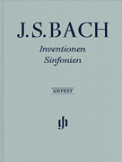 Inventions And Sinfonias Revised Edition Hardcover Piano Henle Edition