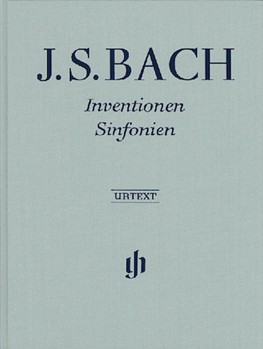Inventions And Sinfonias Revised Edition Hardcover Piano Henle Edition