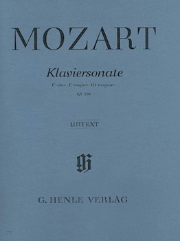 Sonata K330 C Major by Mozart Wolfgang Amadeus - Herttrich Ernst - for Piano