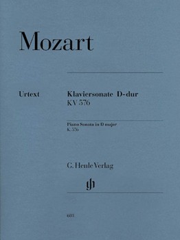 Sonata K576 D Major by Mozart Wolfgang Amadeus for Piano