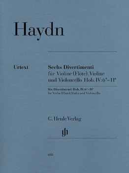 6 Divertimenti Hob.IV:6-11 by Haydn Joseph for