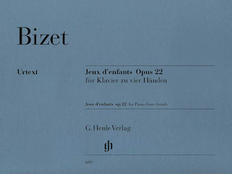 Jeux D'enfants by Bizet Georges for 1 Piano 4 Hands