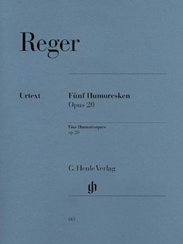 5 Humoresques by Reger Max - Voss/Brauss - for Piano