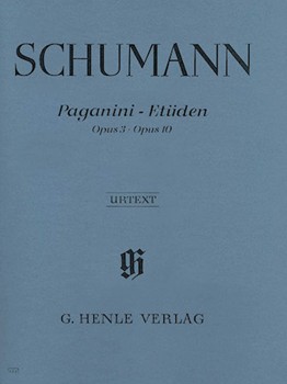 Paganini Etudes Opus 3 & Opus 10 by Schumann for Piano