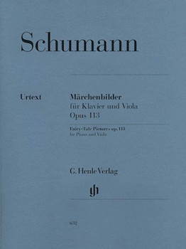 Fairy Tale Pictures Opus 113 by Schumann for Viola and Piano